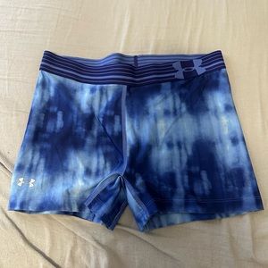 Purple under armour spandex